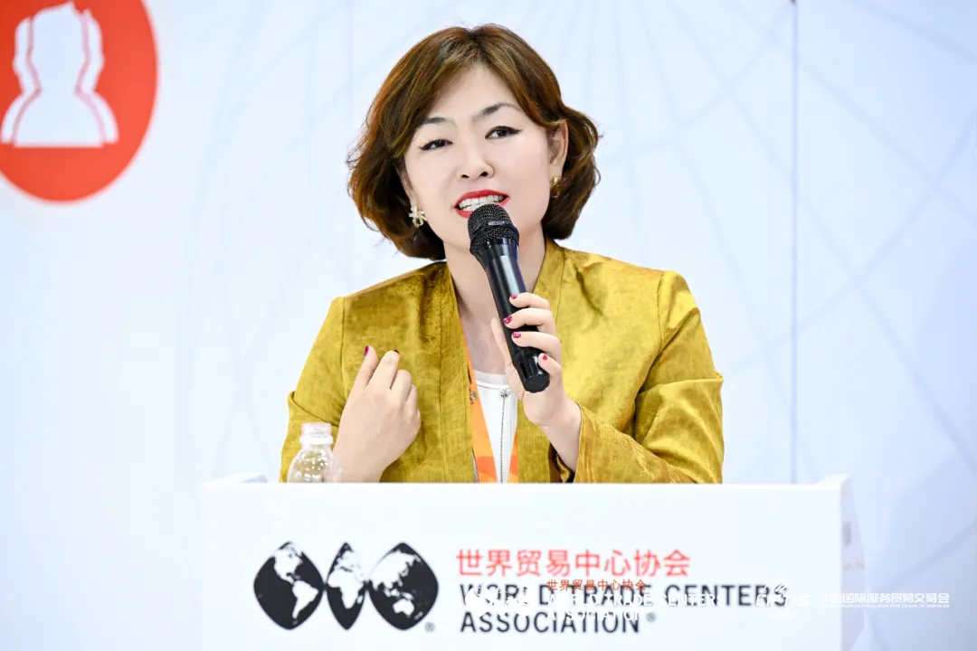 WTCA 亚太区商贸服务顾问委员会主席朱小兰开场发言
